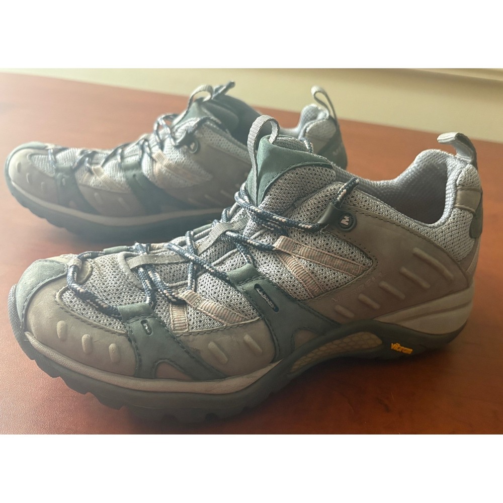 Merrell Siren Sport Pewter Hiking Shoes Womens 9.5 Vibram J16148
